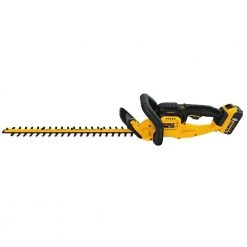 Dewalt DCHT820P1 20V MAX Brushed Lithium-Ion 22 In. Cordless Hedge Trimmer Kit (5 Ah) -Dewalt Sales 2022 dewndcht820p1 a