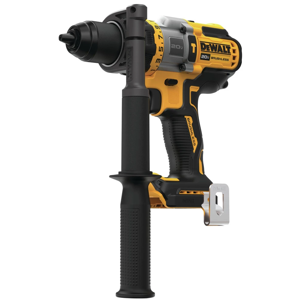 Dewalt DCK2100D1T1 20V MAX XR Brushless Lithium-Ion 1/4 In. Cordless Impact Driver / 1/2 In. Hammer Drill Driver Combo Kit With FLEXVOLT ADVANTAGE (2 Ah / 6 Ah) 4 Dewalt DCK2100D1T1 20V MAX XR Brushless Lithium-Ion 1/4 In. Cordless Impact Driver / 1/2 In. Hammer Drill Driver Combo Kit With FLEXVOLT ADVANTAGE (2 Ah / 6 Ah) - Image 4