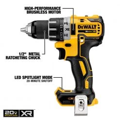 Dewalt DCK283D2 2-Tool Combo Kit - 20V MAX XR Brushless Cordless Compact Drill Driver & Impact Driver Kit With 2 Batteries (2 Ah) 21 Dewalt DCK283D2 2-Tool Combo Kit - 20V MAX XR Brushless Cordless Compact Drill Driver & Impact Driver Kit With 2 Batteries (2 Ah) -Dewalt Sales 2022 dewndck283d2 g