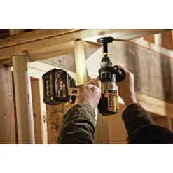 Dewalt DCK299D1T1 2-Tool Combo Kit - FLEXVOLT 20V MAX Cordless Hammer Drill & Impact Driver Kit With 2 Batteries (2 Ah/6 Ah) -Dewalt Sales 2022 dewndck299d1t1 c