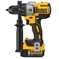 Dewalt DCK299P2 2-Tool Combo Kit - 20V MAX XR Brushless Cordless Hammer Drill & Impact Driver Kit With 2 Batteries (5 Ah) -Dewalt Sales 2022 dewndck299p2 b