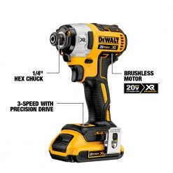Dewalt DCK483D2 20V MAX XR Brushless Compact Lithium-Ion Cordless 4-Tool Combo Kit -Dewalt Sales 2022 dewndck483d2 b
