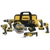 Dewalt DCK694P2 20V MAX XR Lithium-Ion Cordless 6-Tool Combo Kit (5 Ah)