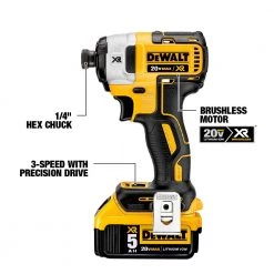 Dewalt DCK694P2 20V MAX XR Lithium-Ion Cordless 6-Tool Combo Kit (5 Ah) -Dewalt Sales 2022 dewndck694p2 b