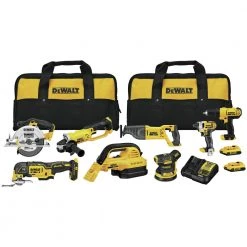 Dewalt DCK883D2 20V MAX Brushless Compact Lithium-Ion Cordless 8-Tool Combo Kit (2 Ah)