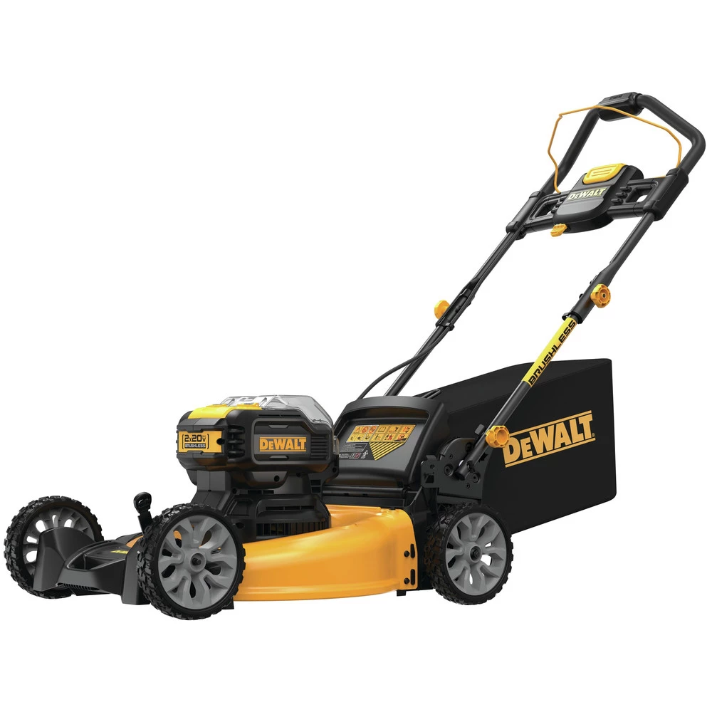 Dewalt DCMWP233U2 2X 20V MAX Brushless Lithium-Ion 21-1/2 In. Cordless Push Mower Kit With 2 Batteries (10 Ah) 1 Dewalt DCMWP233U2 2X 20V MAX Brushless Lithium-Ion 21-1/2 In. Cordless Push Mower Kit With 2 Batteries (10 Ah)
