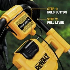 Dewalt DCMWSP244U2 2X 20V MAX Brushless Lithium-Ion 21-1/2 In. Cordless FWD Self-Propelled Lawn Mower Kit With 2 Batteries (10 Ah) -Dewalt Sales 2022 dewndcmwsp244u2 p