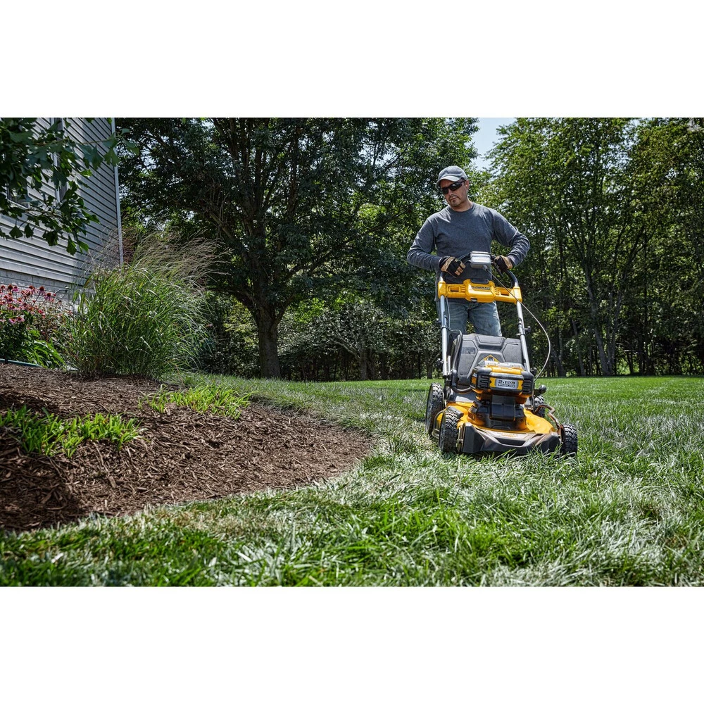 Dewalt DCMWSP255U2 2X20V MAX XR Brushless Lithium-Ion 21-1/2 In. Cordless Rear Wheel Drive Self-Propelled Lawn Mower Kit With 2 Batteries (10 Ah) 7 Dewalt DCMWSP255U2 2X20V MAX XR Brushless Lithium-Ion 21-1/2 In. Cordless Rear Wheel Drive Self-Propelled Lawn Mower Kit With 2 Batteries (10 Ah) - Image 7