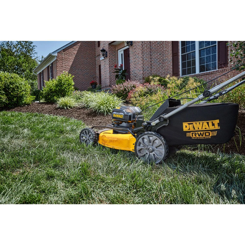 Dewalt DCMWSP255U2 2X20V MAX XR Brushless Lithium-Ion 21-1/2 In. Cordless Rear Wheel Drive Self-Propelled Lawn Mower Kit With 2 Batteries (10 Ah) 10 Dewalt DCMWSP255U2 2X20V MAX XR Brushless Lithium-Ion 21-1/2 In. Cordless Rear Wheel Drive Self-Propelled Lawn Mower Kit With 2 Batteries (10 Ah) - Image 10