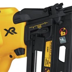 Dewalt DCN660D1 20V MAX 2.0 Ah Cordless Lithium-Ion 16 Gauge 2-1/2 In. 20 Degree Angled Finish Nailer Kit -Dewalt Sales 2022 dewndcn660d1 e