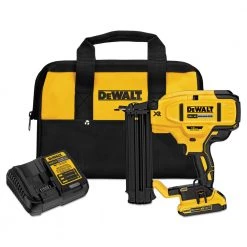 Dewalt DCN680D1 20V MAX Cordless Lithium-Ion XR 18 GA Cordless Brad Nailer Kit