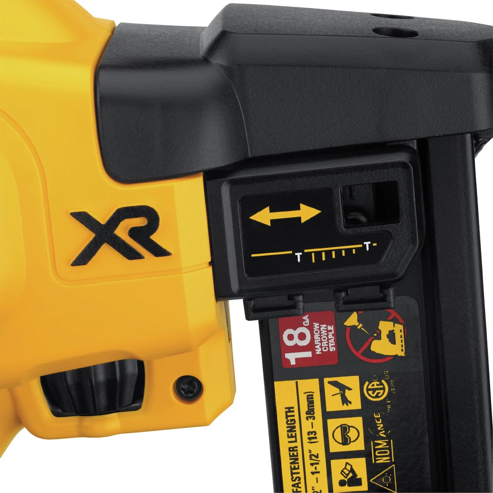 Dewalt DCN681D1 20V MAX Cordless Lithium-Ion 18 Gauge Narrow Crown Stapler Kit 4 Dewalt DCN681D1 20V MAX Cordless Lithium-Ion 18 Gauge Narrow Crown Stapler Kit - Image 4