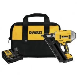 Dewalt DCN692M1 20V MAX XR Brushless Lithium-Ion 30 Degree Cordless Paper Collated Framing Nailer Kit (4 Ah)