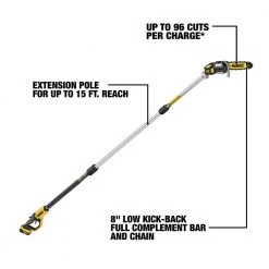 Dewalt DCPS620M1 20V MAX XR Cordless Lithium-Ion 4 Ah Pole Saw Kit 36 Dewalt DCPS620M1 20V MAX XR Cordless Lithium-Ion 4 Ah Pole Saw Kit -Dewalt Sales 2022 dewndcps620m1 j
