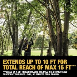 Dewalt DCPS620M1 20V MAX XR Cordless Lithium-Ion 4 Ah Pole Saw Kit 44 Dewalt DCPS620M1 20V MAX XR Cordless Lithium-Ion 4 Ah Pole Saw Kit -Dewalt Sales 2022 dewndcps620m1 r