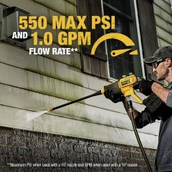 Dewalt DCPW550B 20V MAX 550 PSI Cordless Power Cleaner (Tool Only) -Dewalt Sales 2022 dewndcpw550b m