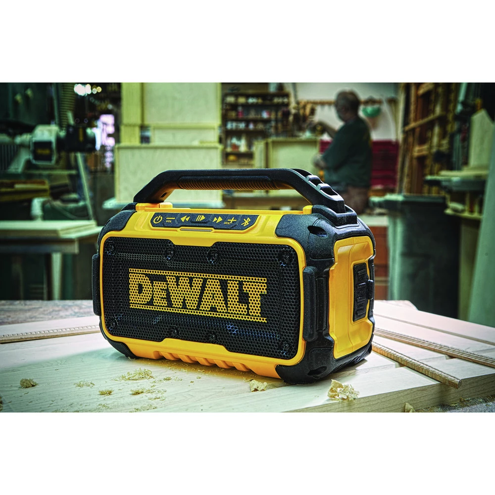 Dewalt DCR010 12V/20V MAX Jobsite Bluetooth Speaker (Tool Only) 7 Dewalt DCR010 12V/20V MAX Jobsite Bluetooth Speaker (Tool Only) - Image 7