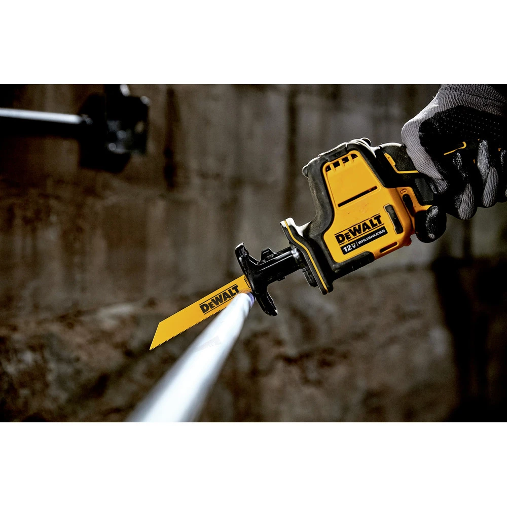 Dewalt DCS312B XTREME 12V MAX Brushless Lithium-Ion One-Handed Cordless Reciprocating Saw (Tool Only) 10 Dewalt DCS312B XTREME 12V MAX Brushless Lithium-Ion One-Handed Cordless Reciprocating Saw (Tool Only) - Image 10