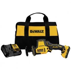 Dewalt DCS312G1 XTREME 12V MAX Brushless Lithium-Ion One-Handed Cordless Reciprocating Saw Kit (3 Ah)