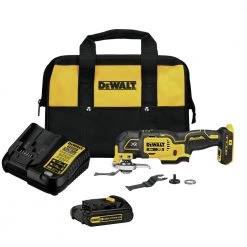 Dewalt DCS356C1 20V MAX XR Brushless Lithium-Ion Cordless Oscillating Multi-Tool Kit (1.5 Ah)