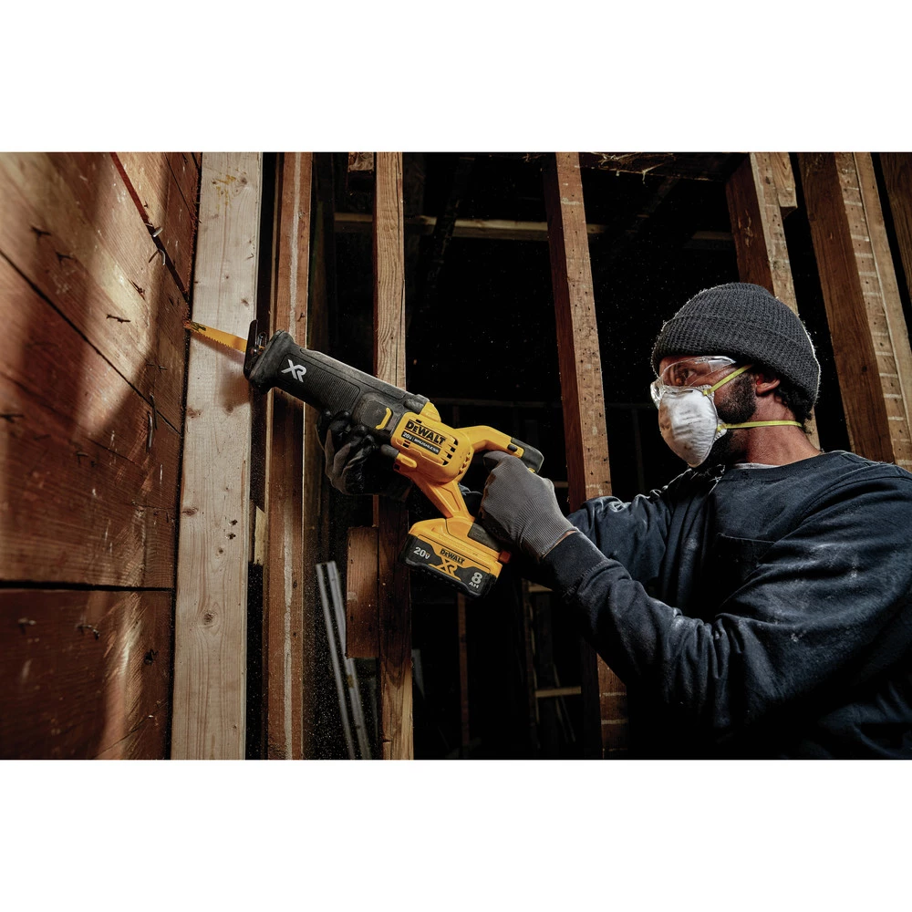 Dewalt DCS368W1 20V MAX XR POWER DETECT Brushless Lithium-Ion Cordless Reciprocating Saw Kit (8 Ah) 16 Dewalt DCS368W1 20V MAX XR POWER DETECT Brushless Lithium-Ion Cordless Reciprocating Saw Kit (8 Ah) - Image 16