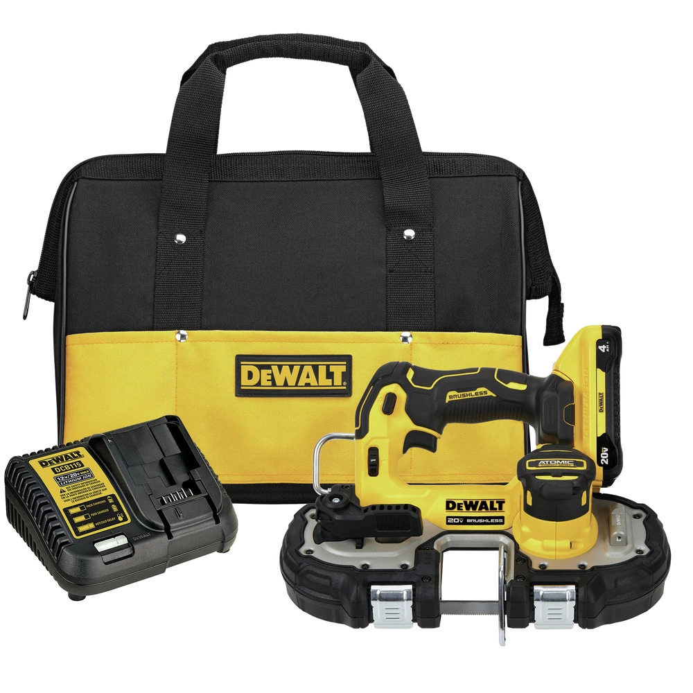 Dewalt DCS377Q1 ATOMIC 20V MAX Brushless Lithium-Ion 1-3/4 In. Cordless Band Saw Kit (4 Ah) 1 Dewalt DCS377Q1 ATOMIC 20V MAX Brushless Lithium-Ion 1-3/4 In. Cordless Band Saw Kit (4 Ah)