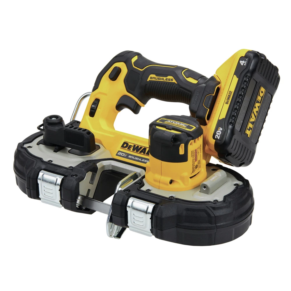 Dewalt DCS377Q1 ATOMIC 20V MAX Brushless Lithium-Ion 1-3/4 In. Cordless Band Saw Kit (4 Ah) 2 Dewalt DCS377Q1 ATOMIC 20V MAX Brushless Lithium-Ion 1-3/4 In. Cordless Band Saw Kit (4 Ah) - Image 2