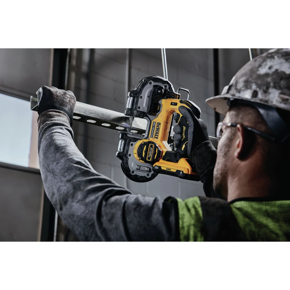 Dewalt DCS377Q1 ATOMIC 20V MAX Brushless Lithium-Ion 1-3/4 In. Cordless Band Saw Kit (4 Ah) 7 Dewalt DCS377Q1 ATOMIC 20V MAX Brushless Lithium-Ion 1-3/4 In. Cordless Band Saw Kit (4 Ah) - Image 7