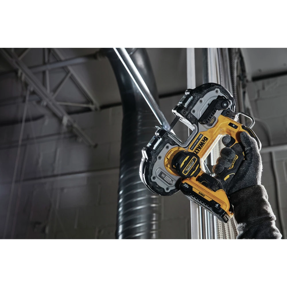 Dewalt DCS377Q1 ATOMIC 20V MAX Brushless Lithium-Ion 1-3/4 In. Cordless Band Saw Kit (4 Ah) 11 Dewalt DCS377Q1 ATOMIC 20V MAX Brushless Lithium-Ion 1-3/4 In. Cordless Band Saw Kit (4 Ah) - Image 11