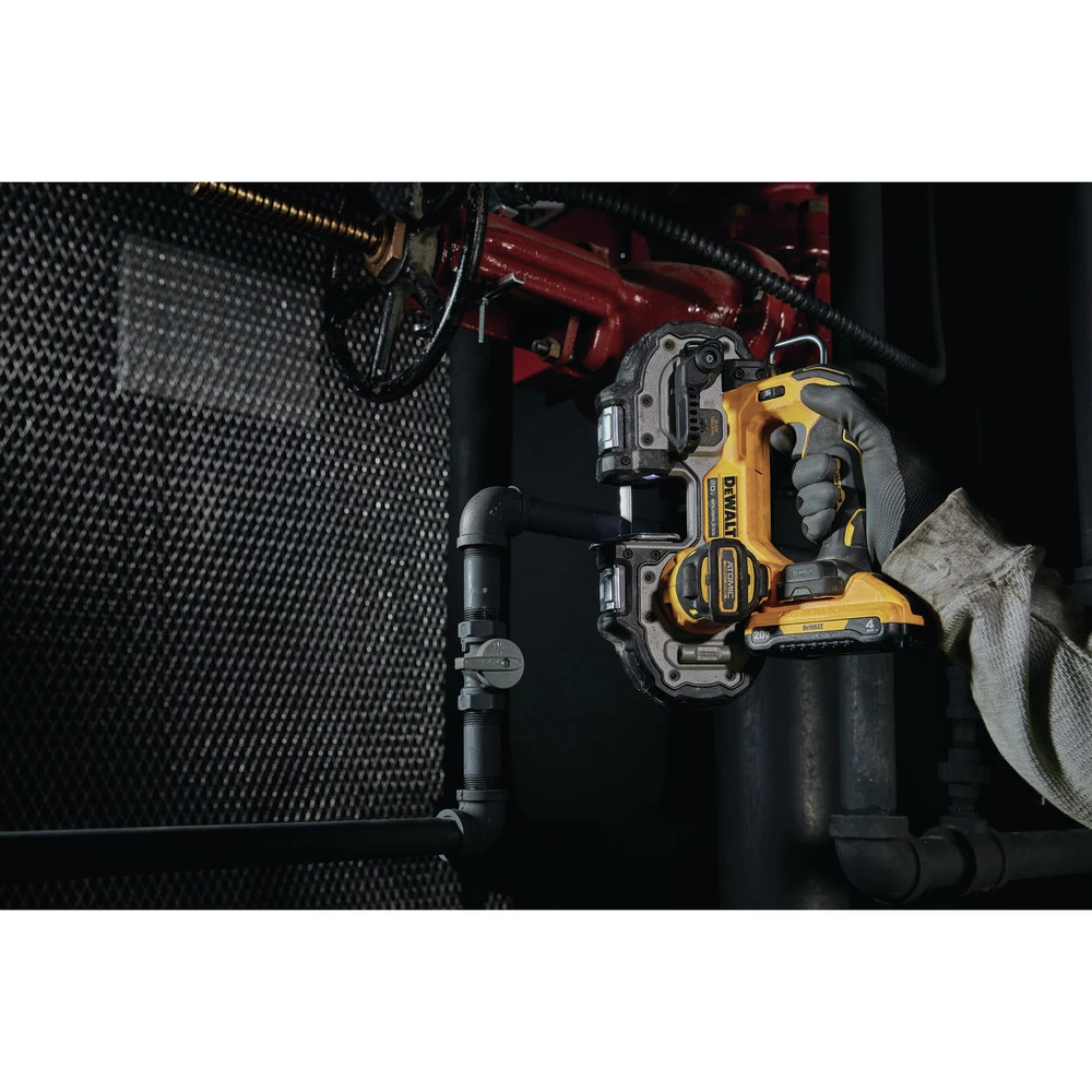 Dewalt DCS377Q1 ATOMIC 20V MAX Brushless Lithium-Ion 1-3/4 In. Cordless Band Saw Kit (4 Ah) 13 Dewalt DCS377Q1 ATOMIC 20V MAX Brushless Lithium-Ion 1-3/4 In. Cordless Band Saw Kit (4 Ah) - Image 13
