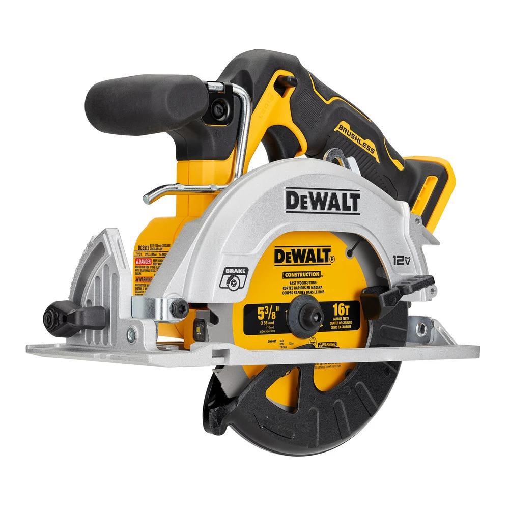 Dewalt DCS512B 12V MAX XTREME Brushless Lithium-Ion 5-3/8 In. Cordless Circular Saw (Tool Only) 1 Dewalt DCS512B 12V MAX XTREME Brushless Lithium-Ion 5-3/8 In. Cordless Circular Saw (Tool Only)