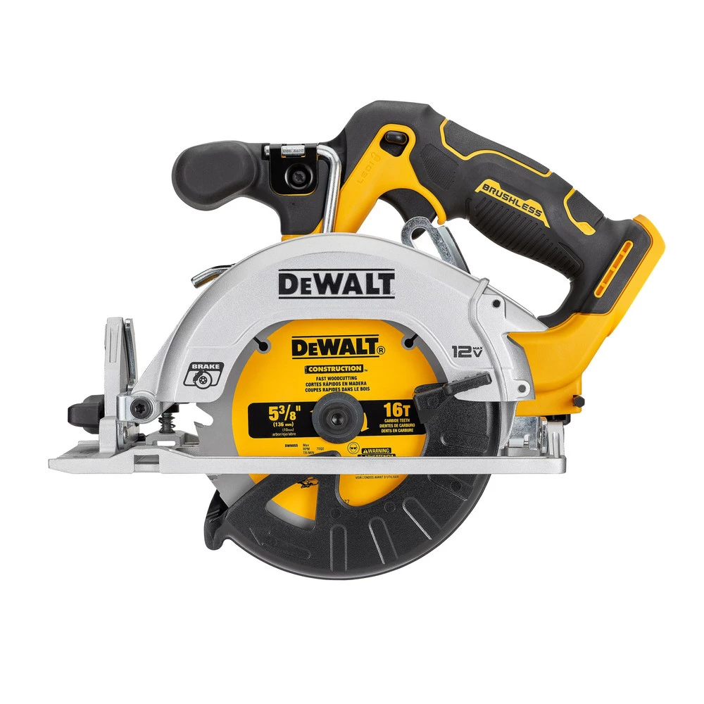 Dewalt DCS512B 12V MAX XTREME Brushless Lithium-Ion 5-3/8 In. Cordless Circular Saw (Tool Only) 3 Dewalt DCS512B 12V MAX XTREME Brushless Lithium-Ion 5-3/8 In. Cordless Circular Saw (Tool Only) - Image 3