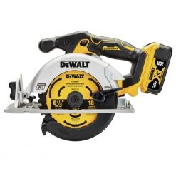 Dewalt DCS565P1 20V MAX Brushless Lithium-Ion 6-1/2 In. Cordless Circular Saw Kit (5 Ah) -Dewalt Sales 2022 dewndcs565p1 b