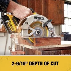 Dewalt DCS570B 20V MAX Li-Ion 7-1/4 In. Cordless Circular Saw (Tool Only) -Dewalt Sales 2022 dewndcs570b d