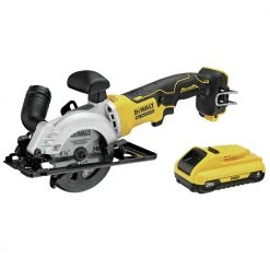 Dewalt DCS571B-DCB240-BNDL ATOMIC 20V MAX Brushless 4-1/2 In. Circular Saw And 4 Ah Compact Lithium-Ion Battery