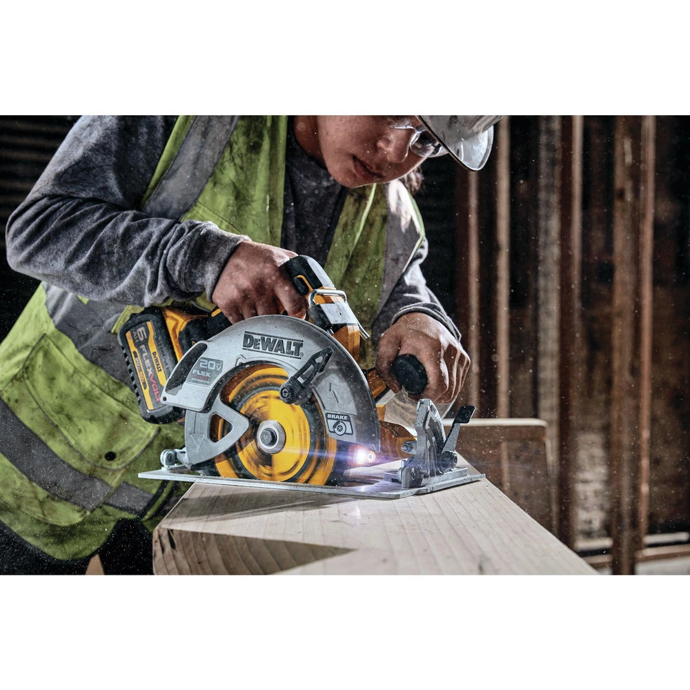 Dewalt DCS573B 20V MAX Brushless Lithium-Ion 7-1/4 In. Cordless Circular Saw With FLEXVOLT ADVANTAGE (Tool Only) 19 Dewalt DCS573B 20V MAX Brushless Lithium-Ion 7-1/4 In. Cordless Circular Saw With FLEXVOLT ADVANTAGE (Tool Only) - Image 19