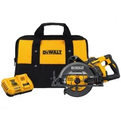 Dewalt DCS577X1 FLEXVOLT 60V MAX 9.0Ah 7-1/4 In. Worm Drive Style Saw Kit