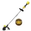 Dewalt DCST925B-DWO1DT802 20V MAX Lithium-Ion 13 In. Cordless String Trimmer And 0.080 In. X 225 Ft. String Trimmer Line Bundle (Tool Only)