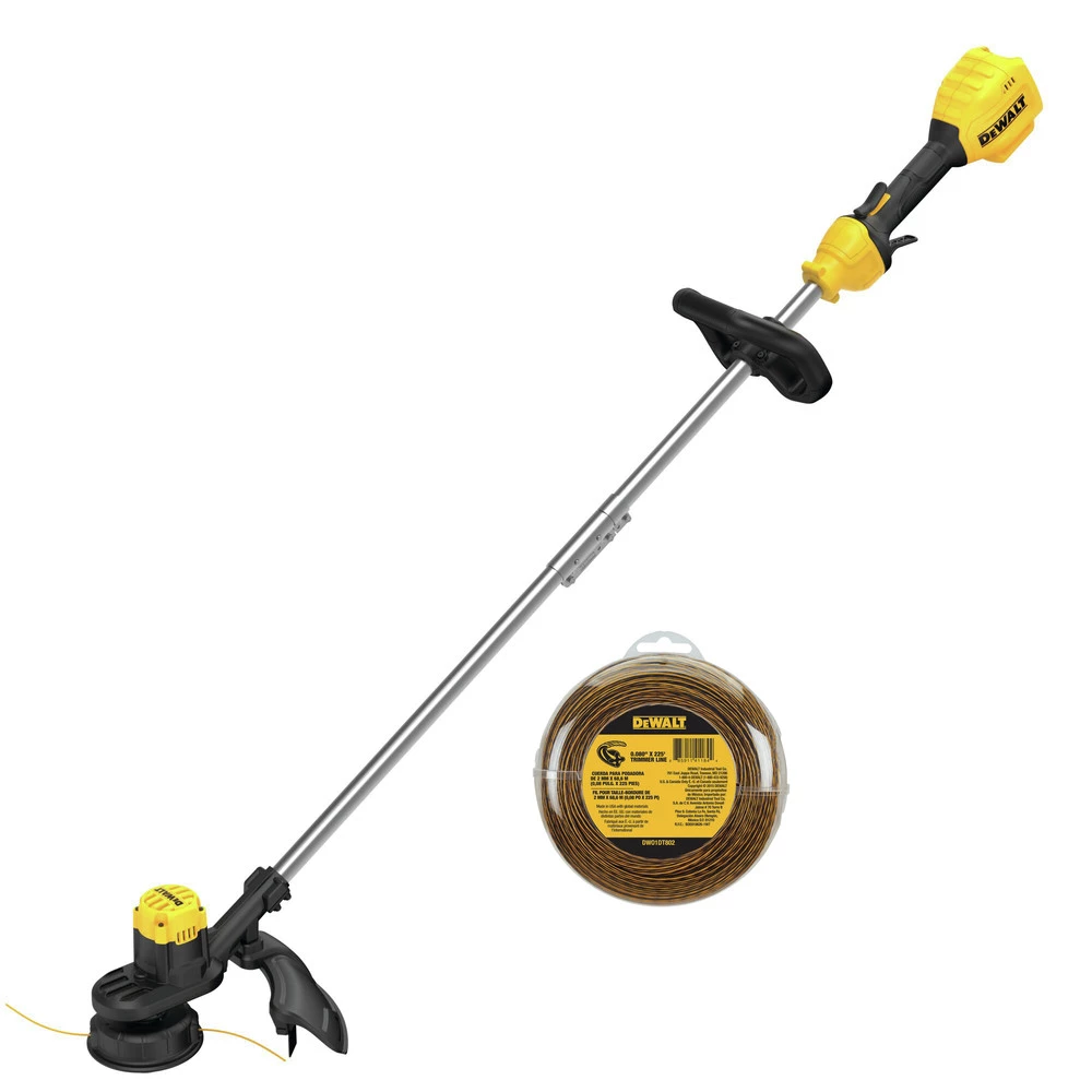 Dewalt DCST925B-DWO1DT802 20V MAX Lithium-Ion 13 In. Cordless String Trimmer And 0.080 In. X 225 Ft. String Trimmer Line Bundle (Tool Only) 1 Dewalt DCST925B-DWO1DT802 20V MAX Lithium-Ion 13 In. Cordless String Trimmer And 0.080 In. X 225 Ft. String Trimmer Line Bundle (Tool Only)