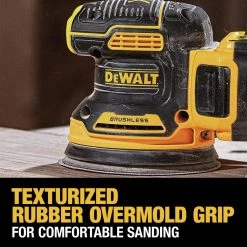 Dewalt DCW210D1 20V MAX XR Brushless Lithium-Ion Variable Speed 5 In. Cordless Random Orbital Sander Kit (2 Ah) -Dewalt Sales 2022 dewndcw210d1 g