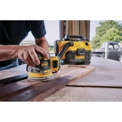 Dewalt DCW210P1 20V MAX XR 5 In. Cordless Random Orbital Sander Kit With 5.0 Ah Battery -Dewalt Sales 2022 dewndcw210p1 b