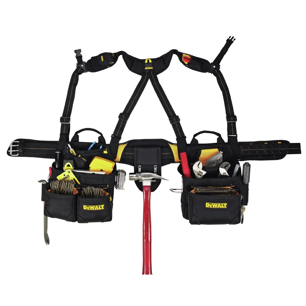 Dewalt DG5617 20-Pocket Pro Framer's Combo Apron And Yoke Style Suspenders 2 Dewalt DG5617 20-Pocket Pro Framer's Combo Apron And Yoke Style Suspenders - Image 2
