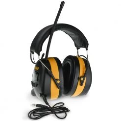 Dewalt DPG15 AM/FM Digital Tune Ear Muff With AUX Connection