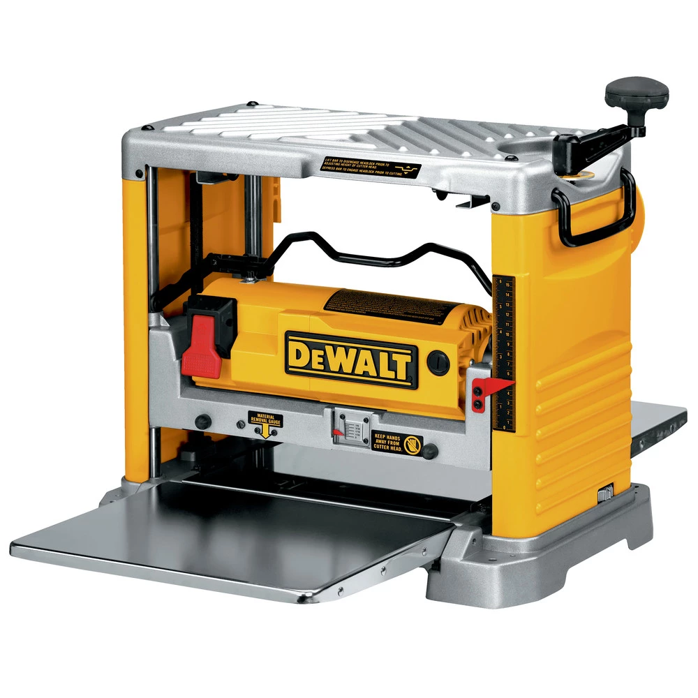 Dewalt DW734 120V 15 Amp Brushed 12-1/2 In. Corded Thickness Planer With Three Knife Cutter-Head 2 Dewalt DW734 120V 15 Amp Brushed 12-1/2 In. Corded Thickness Planer With Three Knife Cutter-Head - Image 2