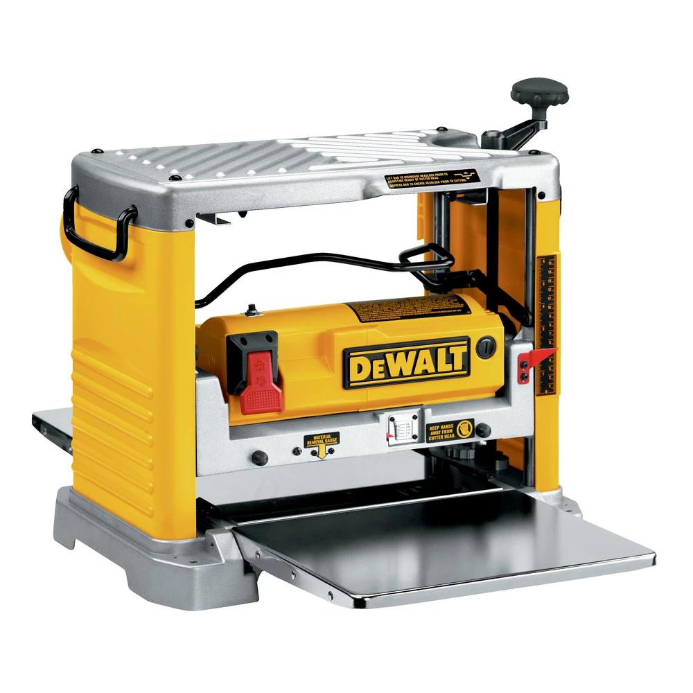 Dewalt DW734 120V 15 Amp Brushed 12-1/2 In. Corded Thickness Planer With Three Knife Cutter-Head 3 Dewalt DW734 120V 15 Amp Brushed 12-1/2 In. Corded Thickness Planer With Three Knife Cutter-Head - Image 3