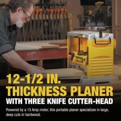 Dewalt DW734 120V 15 Amp Brushed 12-1/2 In. Corded Thickness Planer With Three Knife Cutter-Head 21 Dewalt DW734 120V 15 Amp Brushed 12-1/2 In. Corded Thickness Planer With Three Knife Cutter-Head -Dewalt Sales 2022 dewndw734 k
