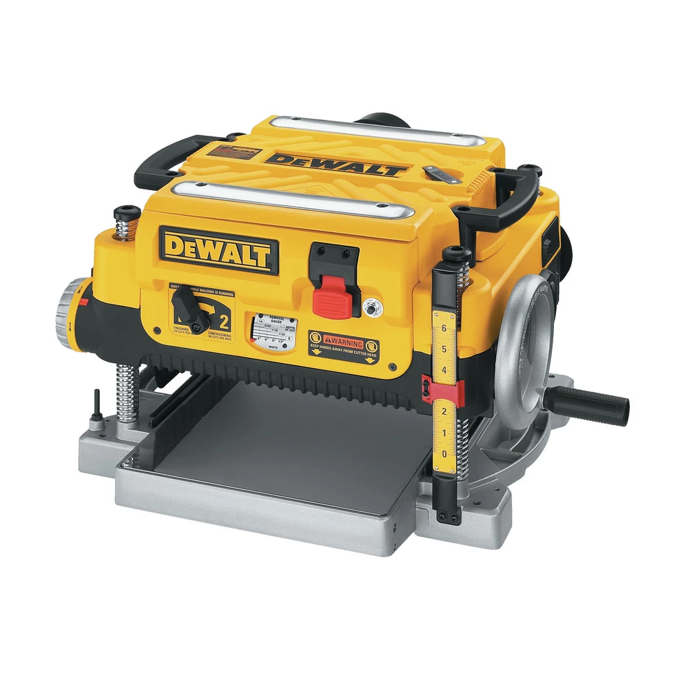 Dewalt DW735 120V 15 Amp 13 In. Corded Three Knife Two Speed Thickness Planer 1 Dewalt DW735 120V 15 Amp 13 In. Corded Three Knife Two Speed Thickness Planer