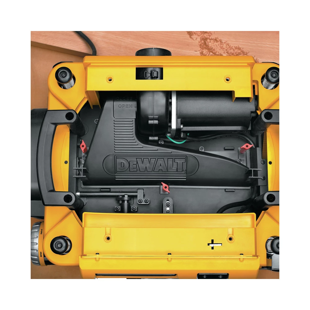 Dewalt DW735 120V 15 Amp 13 In. Corded Three Knife Two Speed Thickness Planer 16 Dewalt DW735 120V 15 Amp 13 In. Corded Three Knife Two Speed Thickness Planer - Image 16