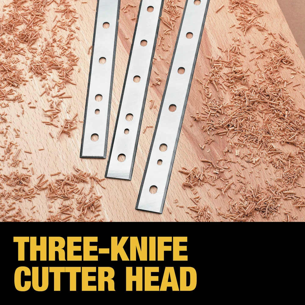 Dewalt DW735 120V 15 Amp 13 In. Corded Three Knife Two Speed Thickness Planer 8 Dewalt DW735 120V 15 Amp 13 In. Corded Three Knife Two Speed Thickness Planer - Image 8