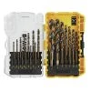 Dewalt DWA1181 21-Piece Black And Gold Coated Drill Bit Set